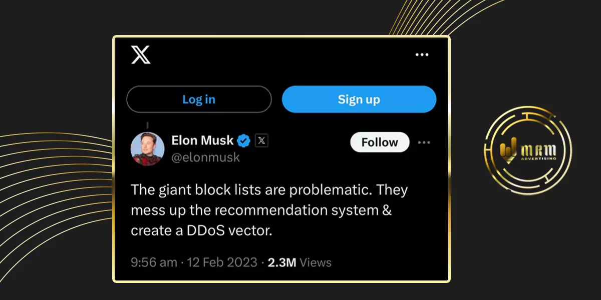  X (formerly Twitter) to Remove Blocking Options